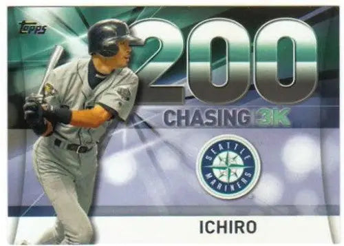 2016 Topps Chasing 3000 Ichiro #3000-3 Ichiro NM-MT Mariners - Baseball Card Single