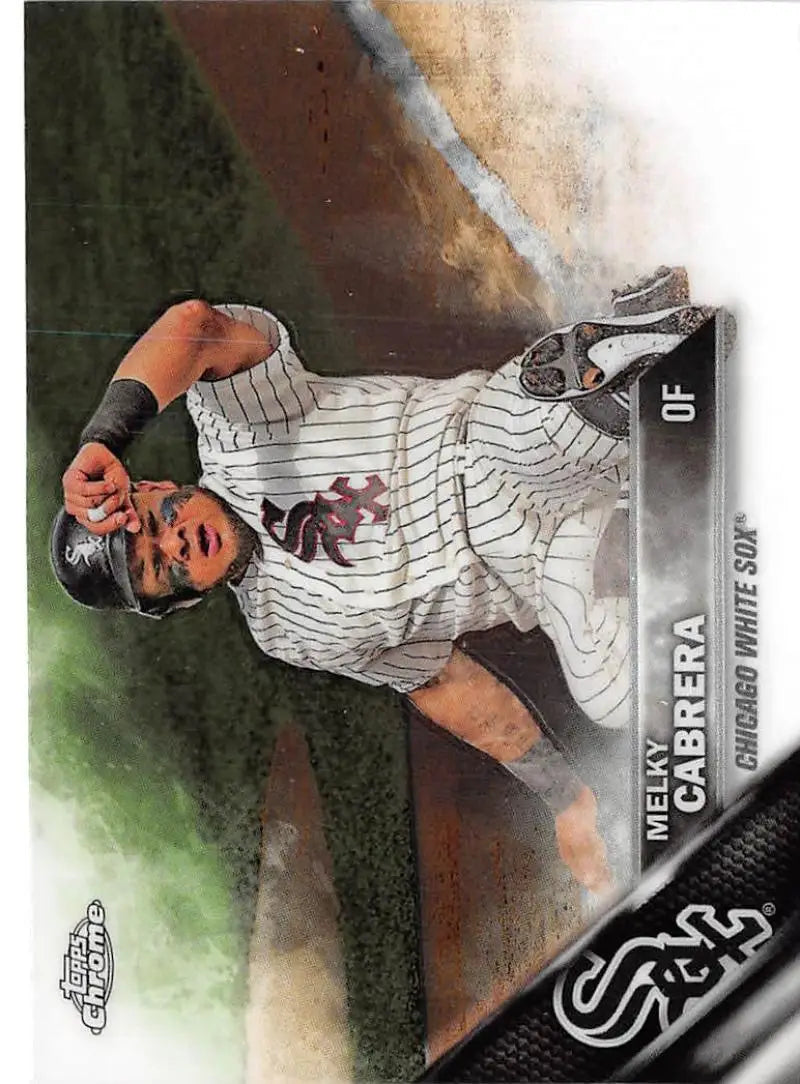 2016 Topps Chrome #106 Melky Cabrera EX Excellent Chicago White Sox Baseball Card - Baseball Card Single