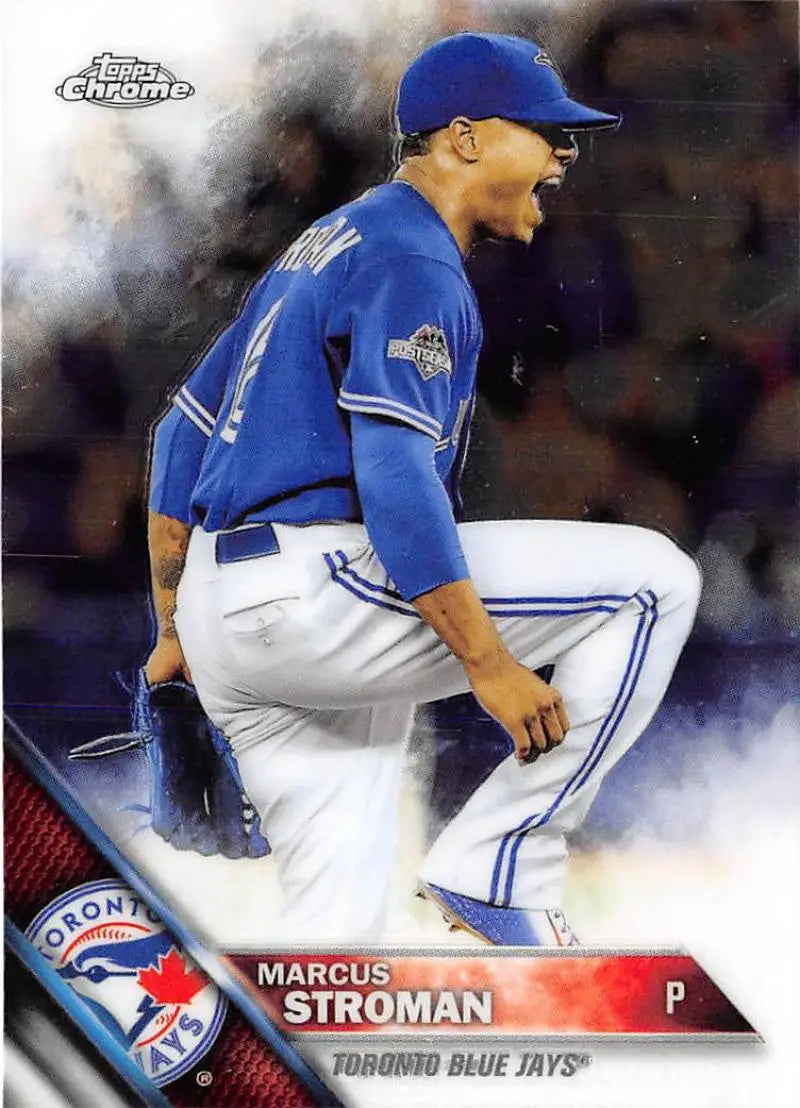 2016 Topps Chrome #111 Marcus Stroman NM-MT Toronto Blue Jays Baseball Card - Baseball Card Single