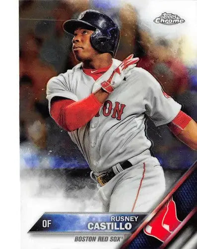 2016 Topps Chrome #127 Rusney Castillo NM-MT Red Sox - Baseball Card Single