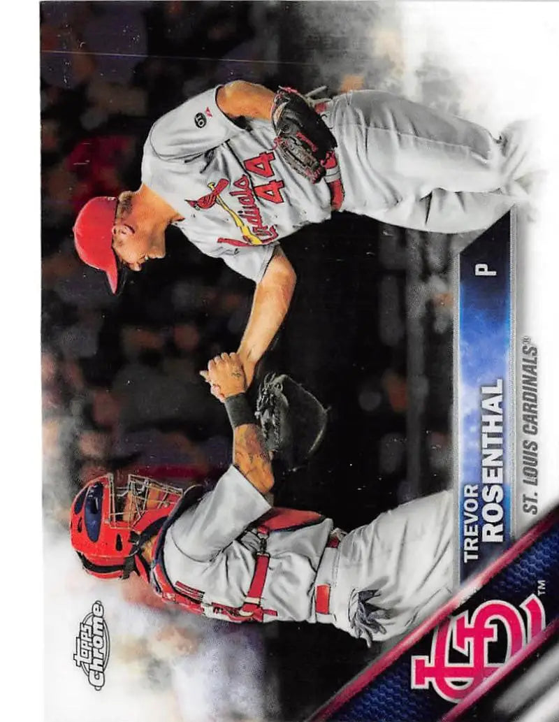 2016 Topps Chrome #151 Trevor Rosenthal NM-MT St. Louis Cardinals Baseball Card - Baseball Card Single