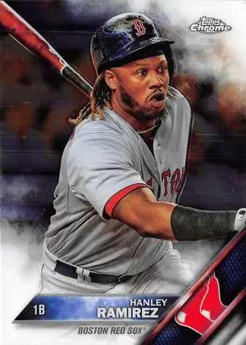 2016 Topps Chrome #180 Hanley Ramirez NM-MT Red Sox - Baseball Card Single