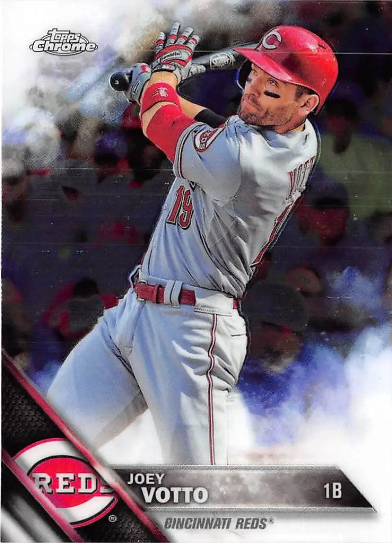 2016 Topps Chrome #185 Joey Votto NM-MT Cincinnati Reds Baseball Card - Baseball Card Single