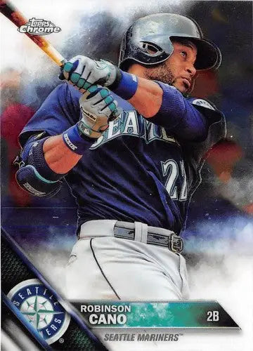 2016 Topps Chrome #42 Robinson Cano NM-MT Mariners ID:19320 - Baseball Card Single