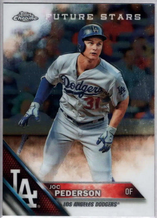 2016 Topps Chrome #58 Joc Pederson NM-MT RC Rookie Baseball Card - Baseball Card Single
