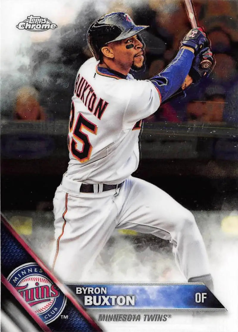 2016 Topps Chrome #83 Byron Buxton NM-MT Minnesota Twins Baseball Card - Baseball Card Single