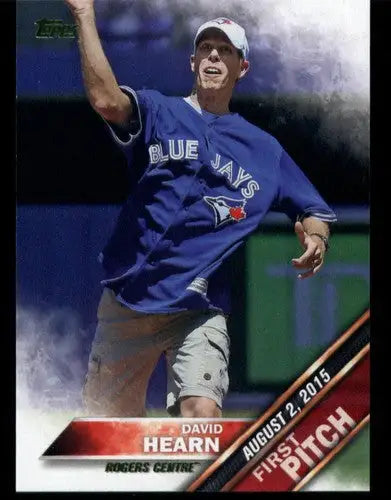 2016 Topps First Pitch Series 2 #FP-20 David Hearn NM-MT Blue Jays ID:9851 - Baseball Card Single