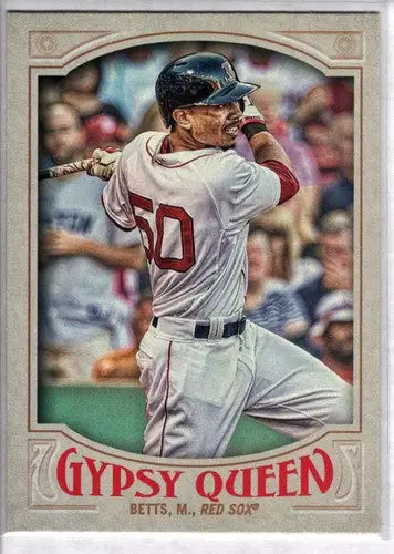2016 Topps Gypsy Queen #158 Mookie Betts NM-MT Red Sox - Baseball Card Single