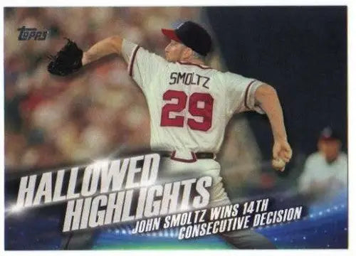 2016 Topps Hallowed Highlights #HH-3 John Smoltz NM-MT Braves - Baseball Card Single