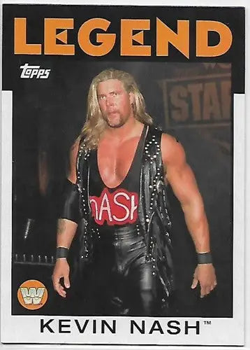 Original gloss Kevin Nash wrestling card from Topps Heritage 2016 series