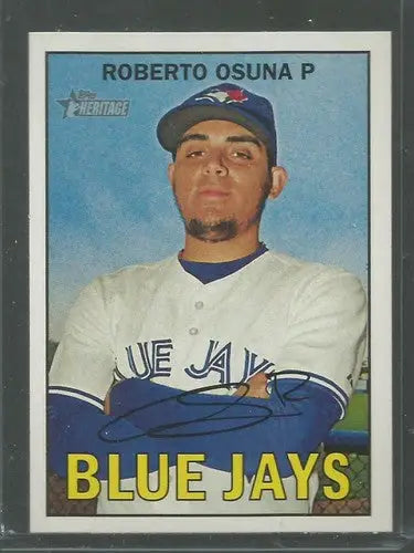 2016 Topps Heritage #99 Roberto Osuna NM-MT Blue Jays - Baseball Card Single