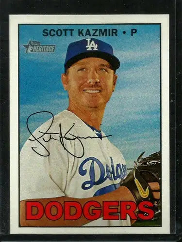 2016 Topps Heritage High Number #528 Scott Kazmir NM-MT Dodgers - Baseball Card Single