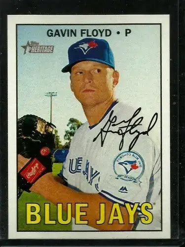 2016 Topps Heritage High Number #534 Gavin Floyd NM-MT Blue Jays - Baseball Card Single