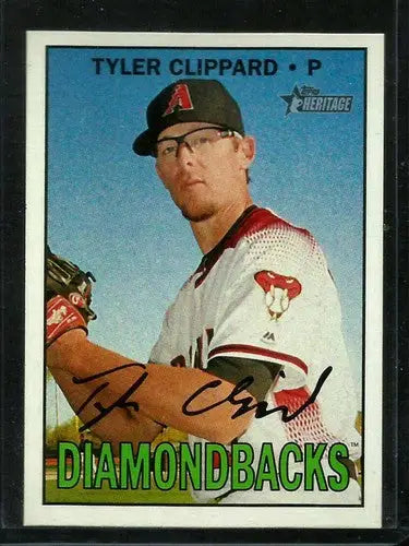 2016 Topps Heritage High Number #551 Tyler Clippard NM-MT Diamondbacks - Baseball Card Single
