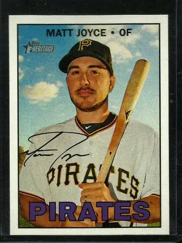 2016 Topps Heritage High Number #554 Matt Joyce NM-MT Pirates - Baseball Card Single