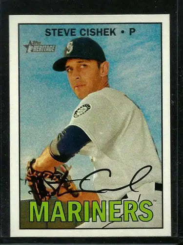 2016 Topps Heritage High Number #629 Steve Cishek NM-MT Mariners - Baseball Card Single