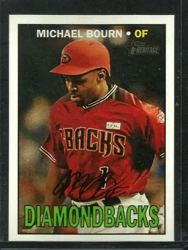 2016 Topps Heritage High Number #677 Michael Bourn NM-MT Diamondbacks - Baseball Card Single