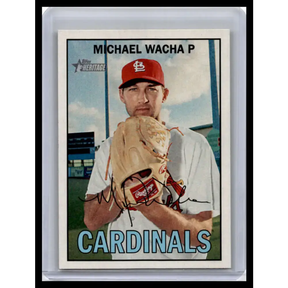 2016 Topps Heritage #THC-210 Michael Wacha NM-MT St. Louis Cardinals Baseball Card - Baseball Card Single