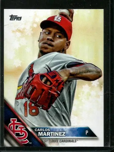 2016 Topps Holiday #HMW100 Carlos Martinez NM-MT Cardinals ID:2660 - Baseball Card Single