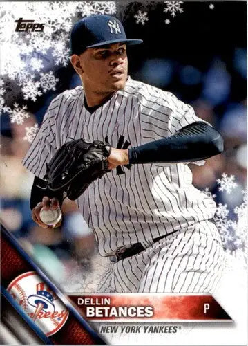 2016 Topps Holiday #HMW105 Dellin Betances NM-MT Yankees - Baseball Card Single