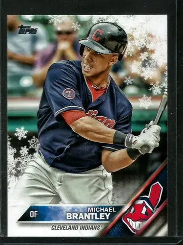 2016 Topps Holiday #HMW133 Michael Brantley NM-MT Indians ID:2693 - Baseball Card Single
