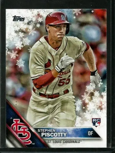 2016 Topps Holiday #HMW138 Stephen Piscotty NM-MT RC Rookie Cardinals ID:2698 - Baseball Card Single