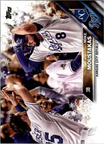 2016 Topps Holiday #HMW165 Mike Moustakas NM-MT Royals ID:2725 - Baseball Card Single