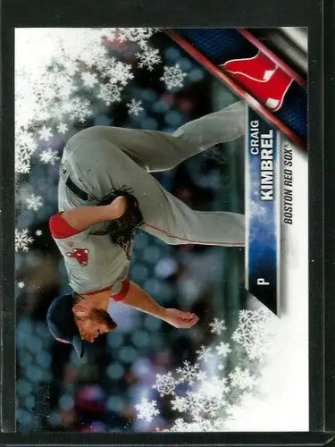 2016 Topps Holiday #HMW167 Craig Kimbrel NM-MT Red Sox ID:2727 - Baseball Card Single