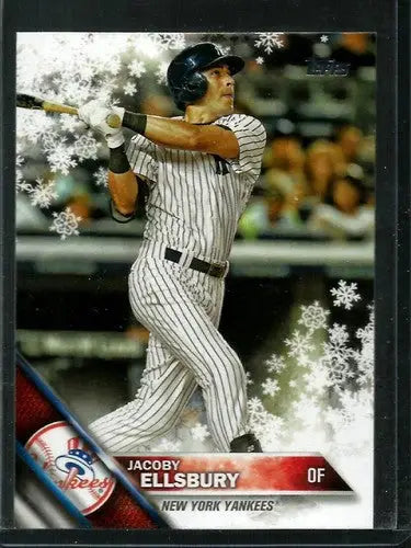 2016 Topps Holiday #HMW17 Jacoby Ellsbury NM-MT Yankees - Baseball Card Single