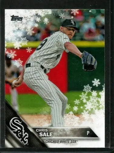2016 Topps Holiday #HMW177 Chris Sale NM-MT White Sox - Baseball Card Single
