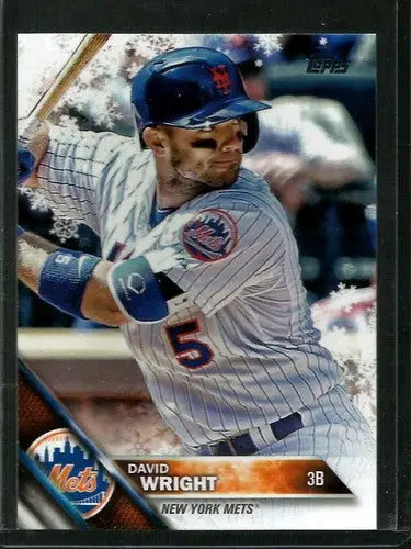 2016 Topps Holiday #HMW198 David Wright NM-MT Mets ID:2757 - Baseball Card Single