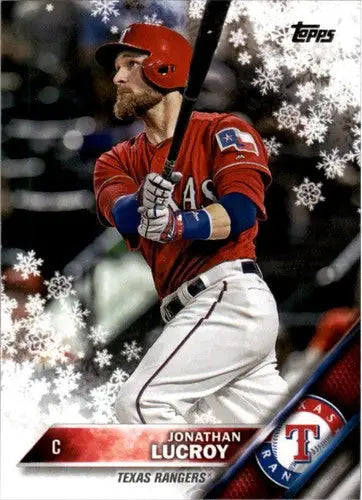 2016 Topps Holiday #HMW30 Jonathan Lucroy NM-MT Rangers - Baseball Card Single