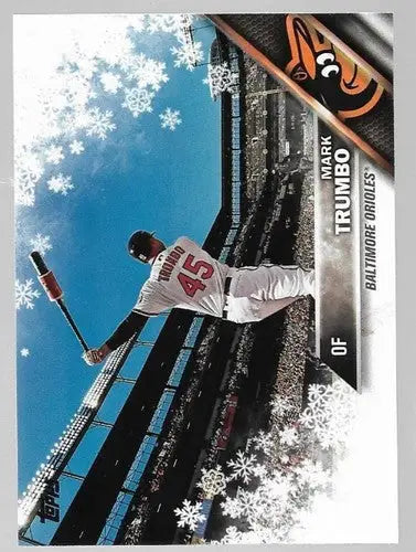 2016 Topps Holiday #HMW68 Mark Trumbo NM-MT Orioles - Baseball Card Single