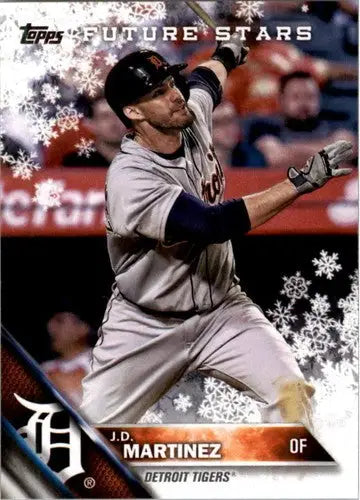 2016 Topps Holiday #HMW79 J.D. Martinez NM-MT - Baseball Card Single