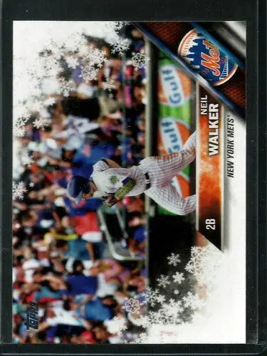 2016 Topps Holiday #HMW85 Neil Walker NM-MT Mets - Baseball Card Single