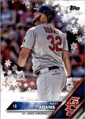 2016 Topps Holiday #HMW88 Matt Adams NM-MT Cardinals - Baseball Card Single