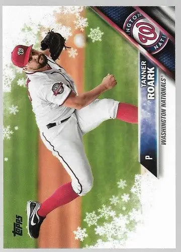 2016 Topps Holiday #HMW95 Tanner Roark NM-MT Nationals - Baseball Card Single
