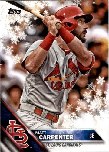 2016 Topps Holiday HMW97 Matt Carpenter Baseball Card NM-MT Cardinals ID 2657