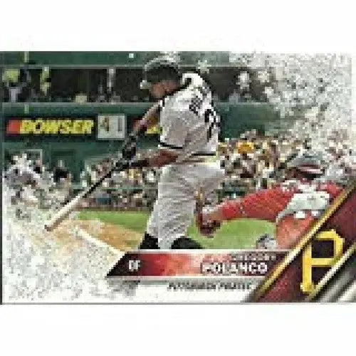 2016 Topps Holiday Metallic Snowflake Baseball Card HMW125 Gregory Polanco NM-MT
