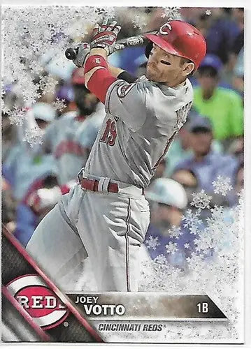 2016 Topps Holiday Metallic Snowflake #HMW192 Joey Votto NM-MT Reds - Baseball Card Single