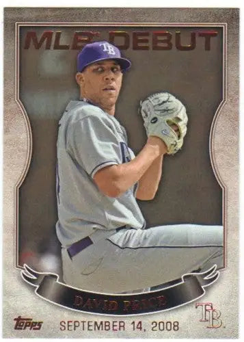 2016 Topps MLB Debut #MLBD2-24 David Price NM-MT Rays ID:9830 - Baseball Card Single