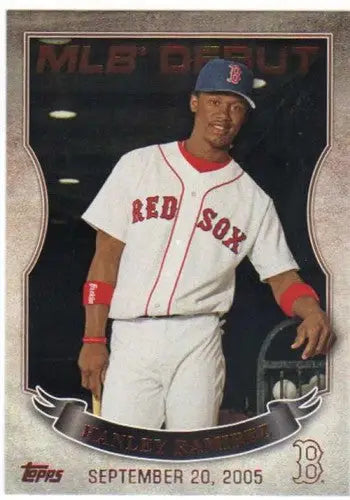 2016 Topps MLB Debut #MLBD2-27 Hanley Ramirez NM-MT Red Sox ID:9831 - Baseball Card Single