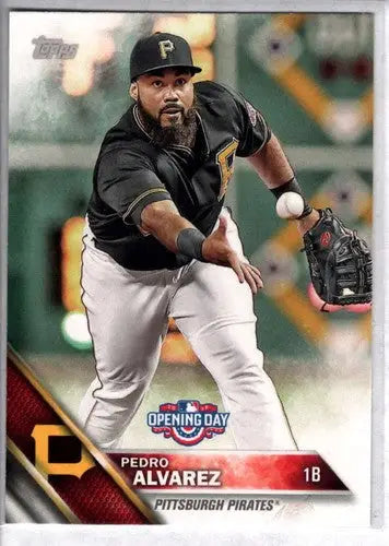 2016 Topps Opening Day #180 Pedro Alvarez NM-MT Pirates ID:1478 - Baseball Card Single