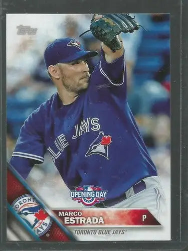 2016 Topps Opening Day #54 Marco Estrada NM-MT Blue Jays - Baseball Card Single
