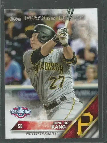 2016 Topps Opening Day #80 Jung Ho Kang NM-MT Pirates - Baseball Card Single