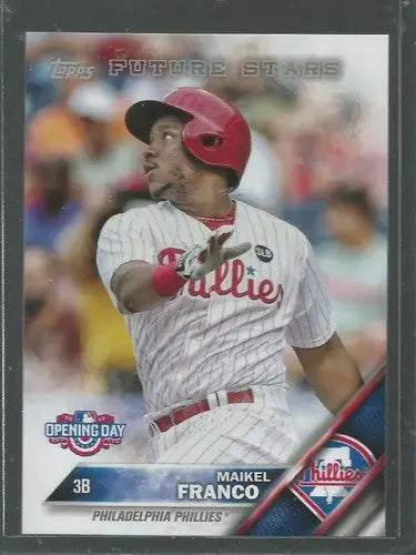 2016 Topps Opening Day #81 Maikel Franco NM-MT Phillies - Baseball Card Single