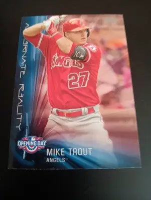 2016 Topps Opening Day - Alternate Reality Mike Trout #AR-8. CA Angels. NRMT+