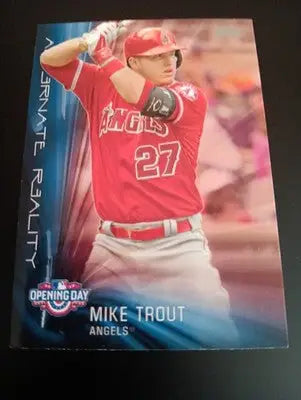 2016 Topps Opening Day - Alternate Reality Mike Trout #AR-8. CA Angels. NRMT+