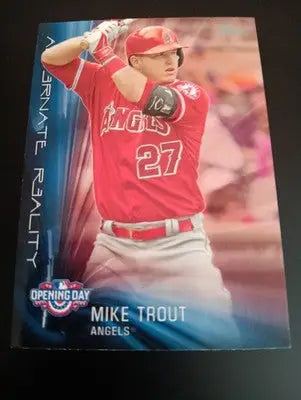 2016 Topps Opening Day - Alternate Reality Mike Trout #AR-8. CA Angels. NRMT+