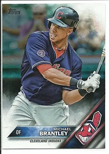 2016 Topps Rainbow Foil Michael Brantley baseball card Indians ID 18572